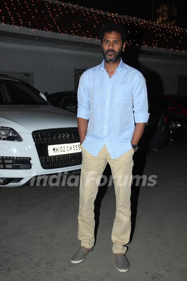 Prabhu Deva was seen at Raghav Sachar & Amita Pathak Wedding