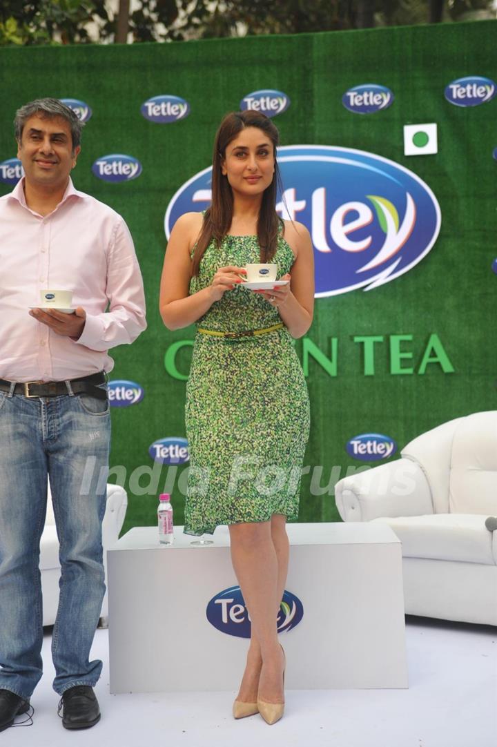 Launch of Tata beverages Tetley green tea