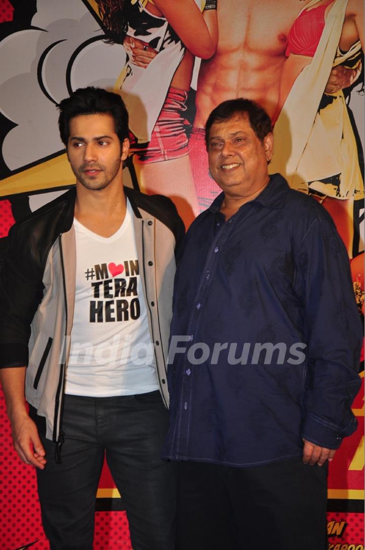 Varun and David Dhawan were at the First Look of 'Main Tera Hero'