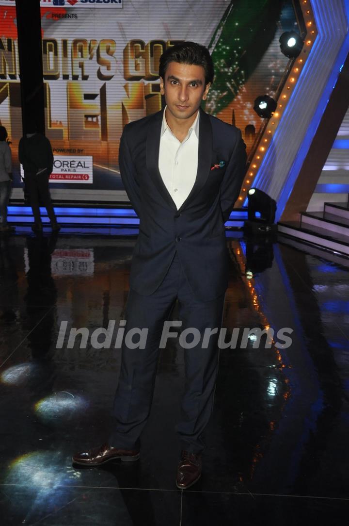 Ranveer Singh on India's Got Talent Season 5