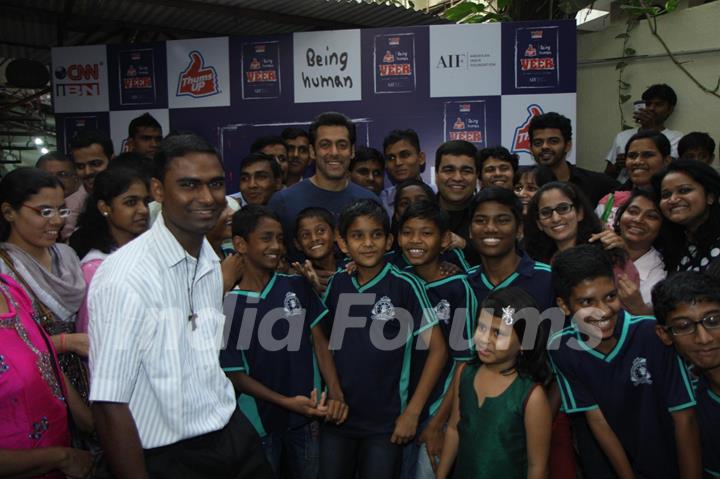 Salman Khan launches Thumps Up & Being Human Foundation's Veer Campaign