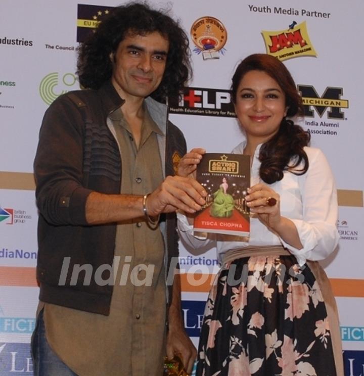 Imtiaz Ali and Tisca Chopra at the India Non-Fiction Festival Day 3