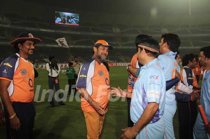 Bhojpuri Dabanggs wins the 1st CCL match against Veer Marathi