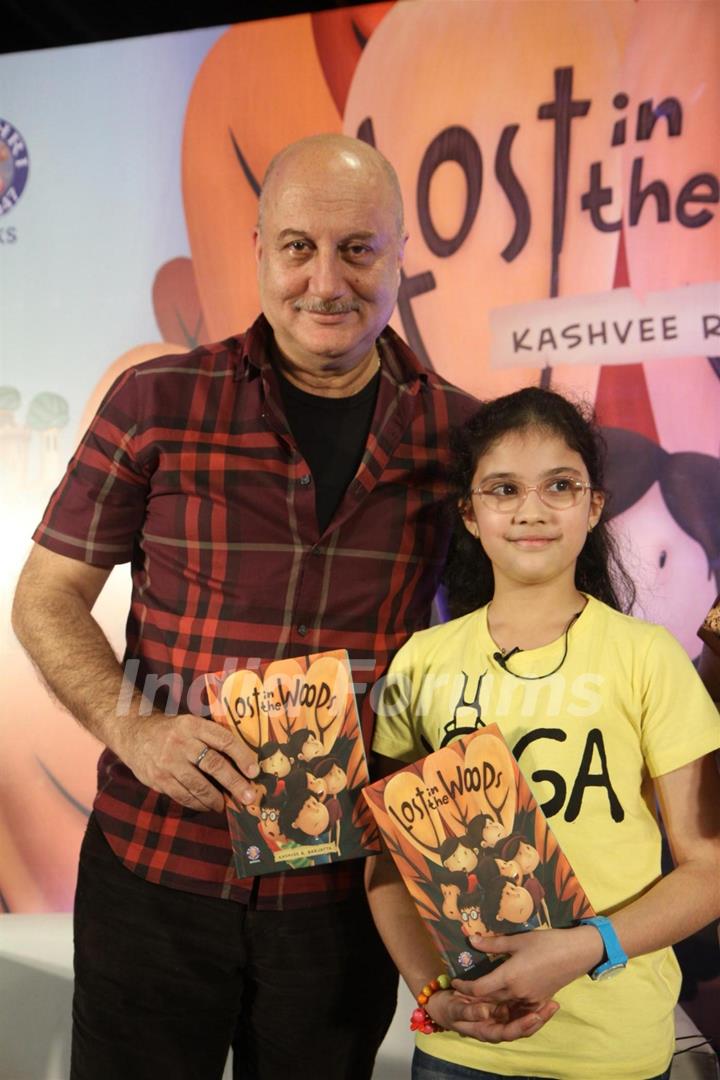 Anupam Kher at the Book Launch of Lost in the Woods