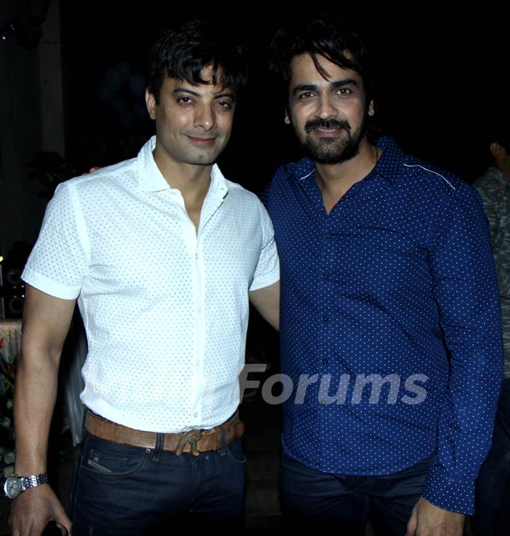 Rahul Bhat and Arjan Bajwa were seen at the Birthday Party for Sudhir Mishra