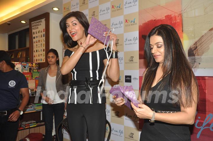 Sushmita Sen at the Reading and Launch of the Book 'I am Life'