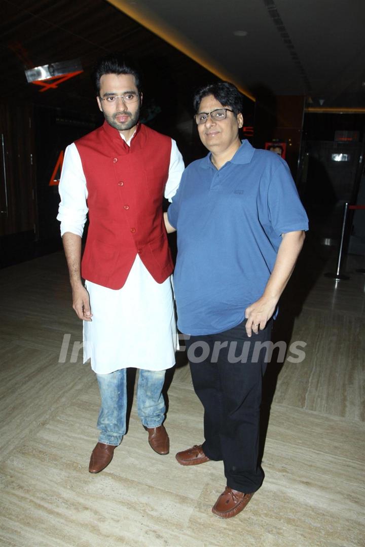 Jackky and Vashu Bhagnani at the Launch of Youngistan's First Look
