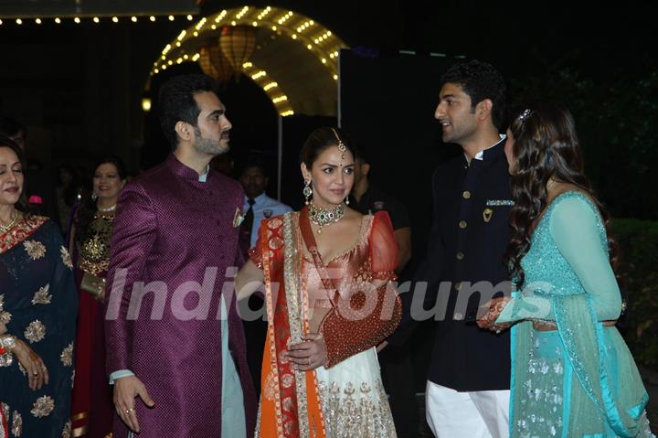 Ahana Deol & Vaibhav Vora's Sangeet Ceremony