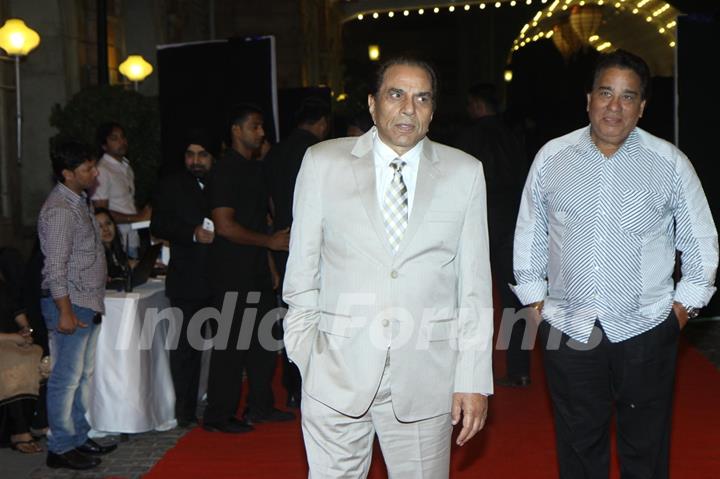 Dharmendra at the Sangeet Ceremony