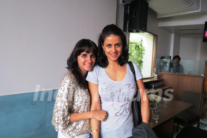 Shruti Seth and Gul Panag was seen at the White Brunch