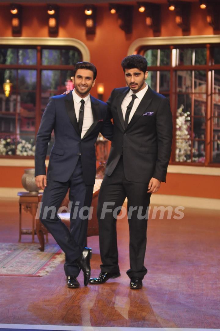 Arjun Kapoor and Ranveer Singh Promote 'Gunday' on Comedy Nights with Kapil