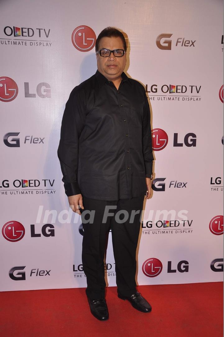 Ramesh Taurani was seen at the LG OLED TV Promotional Event