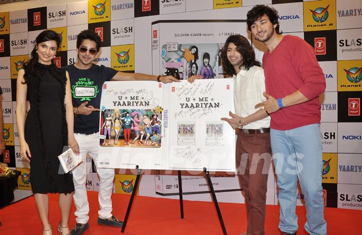 Team 'Yaariyan' Launches Movie DVD at Planet M