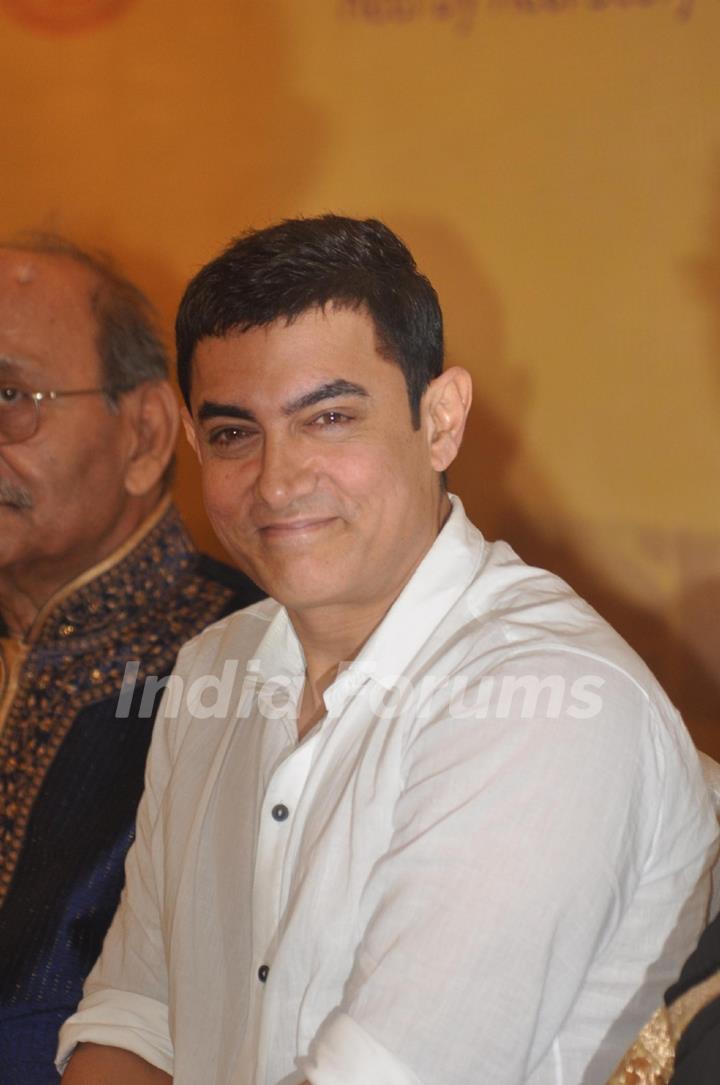 Aamir Khan at a book launch