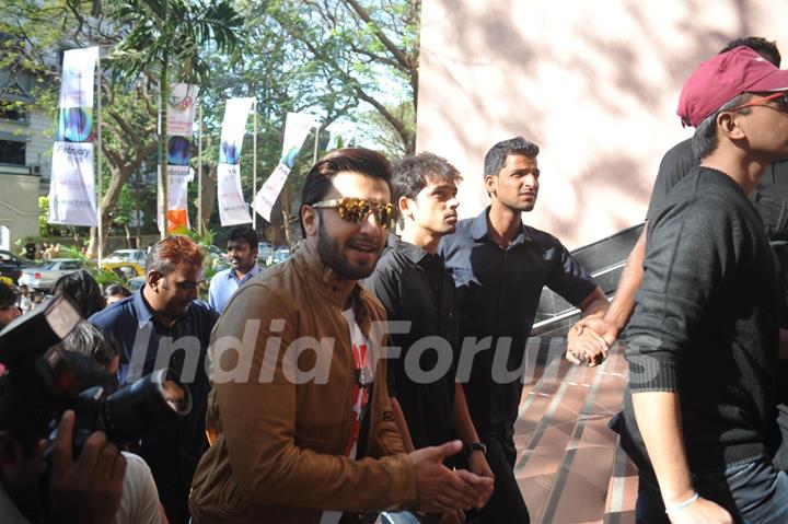 Promotions of 'Gunday' in Wellinkar College