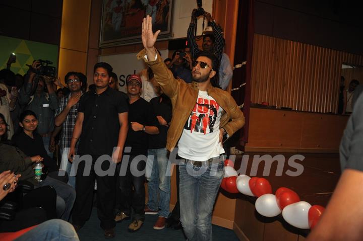 Promotions of 'Gunday' in Wellinkar College