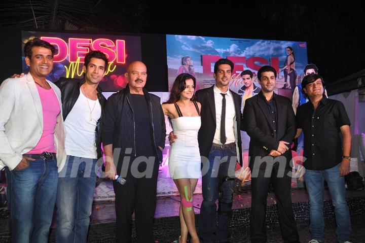 Poster launch of Desi Magic