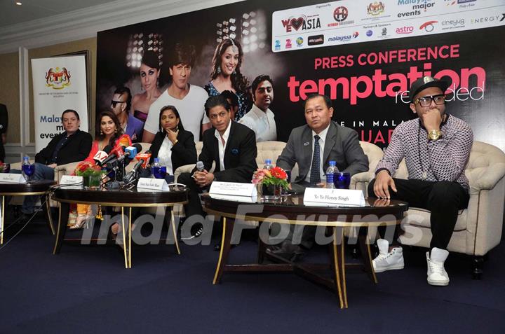 Press Conference for Temptation Reloaded 2014