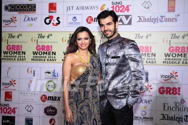 Karan V Grover was at the 4th GR8! Women Awards 2014