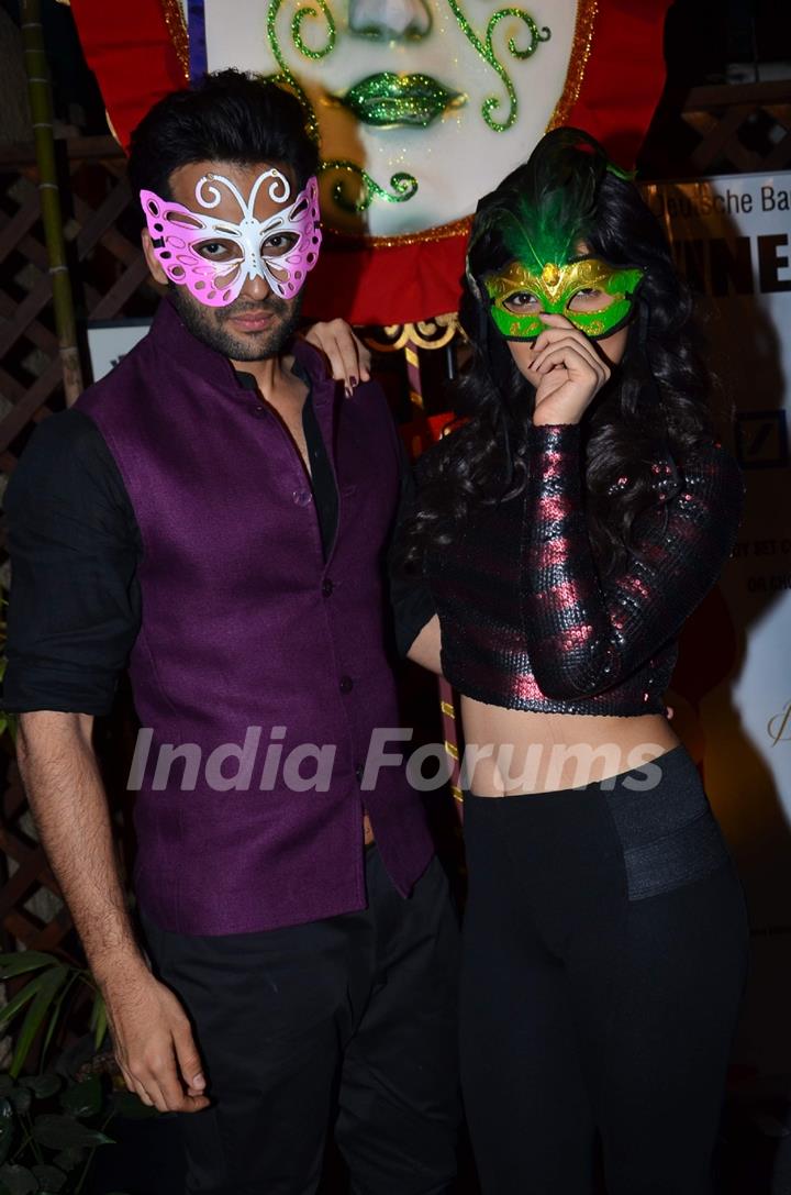 Jackky and Neha in a carnival mood at the Promotions of 'Youngistan'