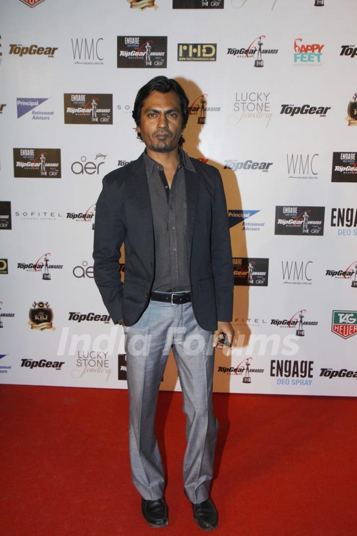 Nawazuddin Siddiqui was at the 6th Top Gear Awards 2013