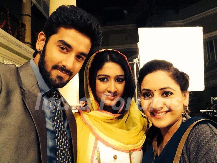 Vishal with Farnaz and Vishavpreet