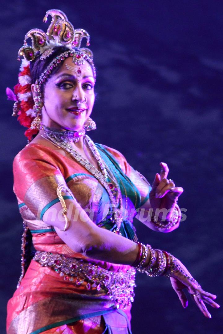 Hema Malini performs at New Delhi