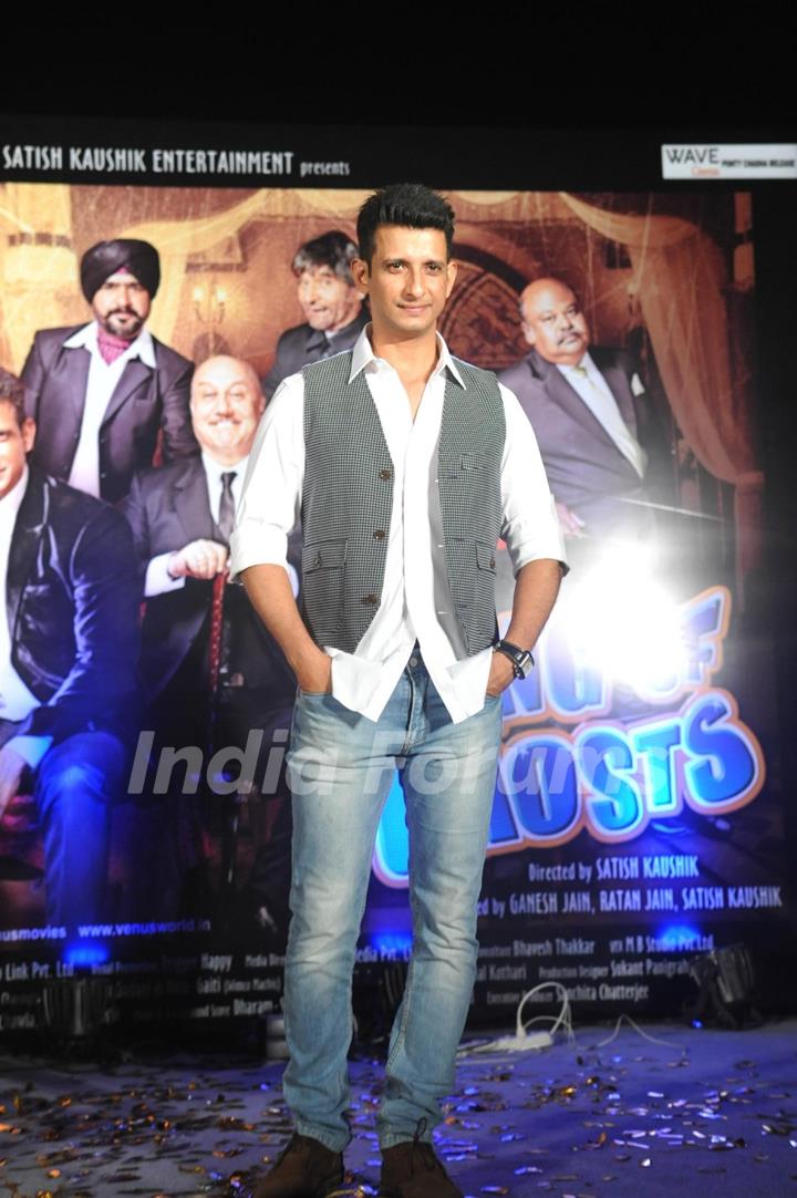 Sharman Joshi was at the Music Launch of Gang of Ghosts