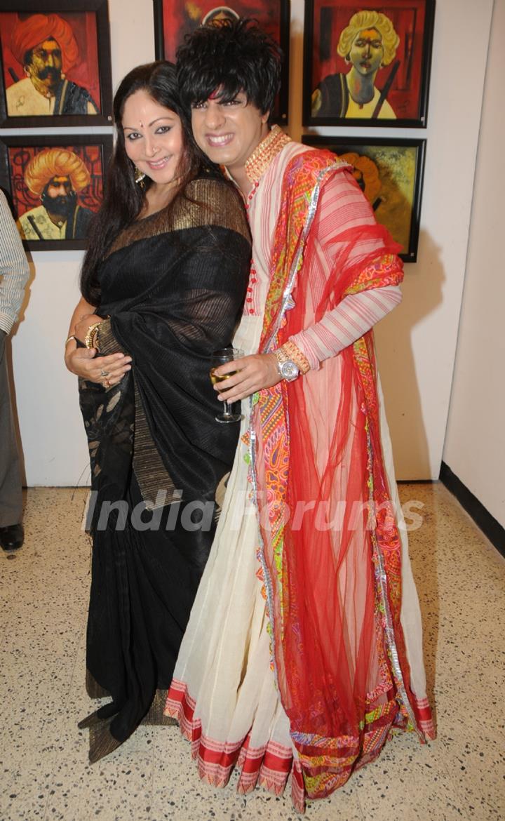 Rohhit Verma and Rati Agnihotri at That life in Colors - Art Exhibition