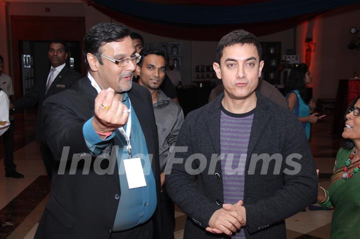 Aamir Khan at the MiD-DAY relaunch