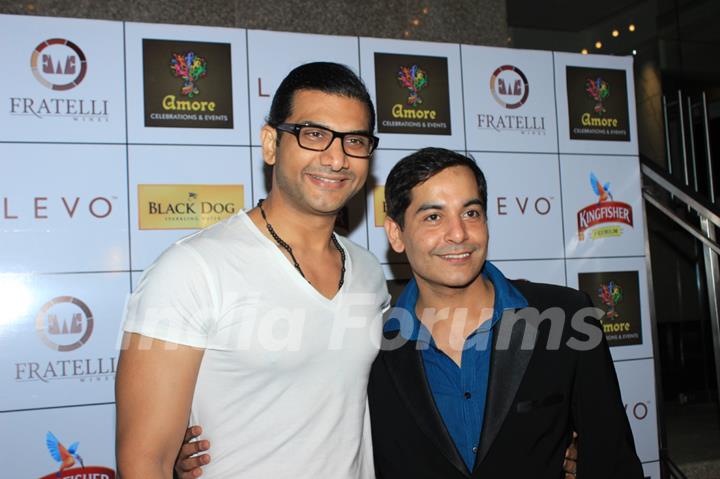 Ali Hassan and Gaurav Gera at the Amore Celebration and Events Launch Night