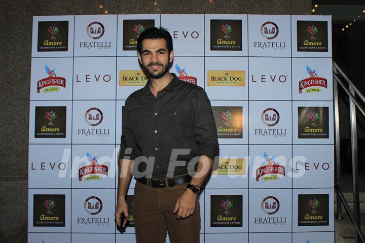 Karan V Grover was at the Amore Celebration and Events Launch Night