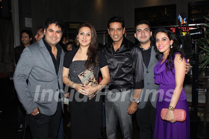 Juhi Babbar and Anup Soni were at Amore Celebration and Events Launch Night