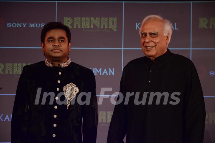 Sony Music Launches A.R. Rahman and Kapil Sibal's Album 'Raunaq'