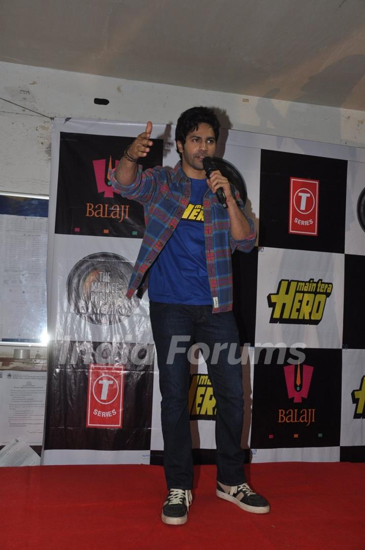 Varun Dhawan at the Inauguraton of Mithibhai Film Festival