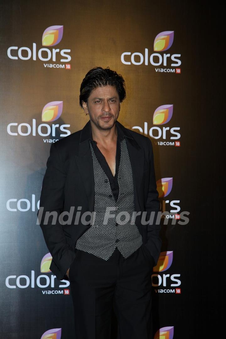 Shah Rukh Khan was at the IAA Awards and COLORS Channel party