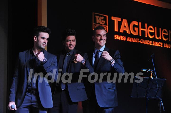 Celebs show off their TAG Heuer's at The Golden Era of the Carrera event
