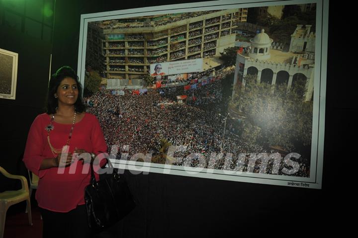 Sonali Kulkarni was at the Photo exhibition