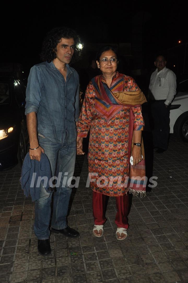 Imtiaz Ali was at the Special Screening of Gulaab Gang