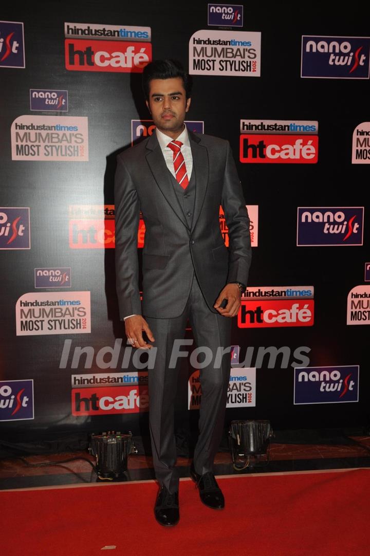 Manish Paul at the HT Mumbai's Most Stylish Awards