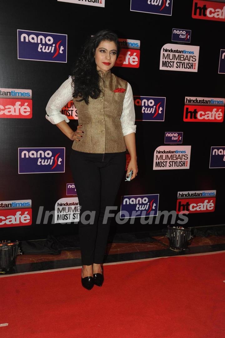 Kajol was seen at HT Mumbai's Most Stylish Awards