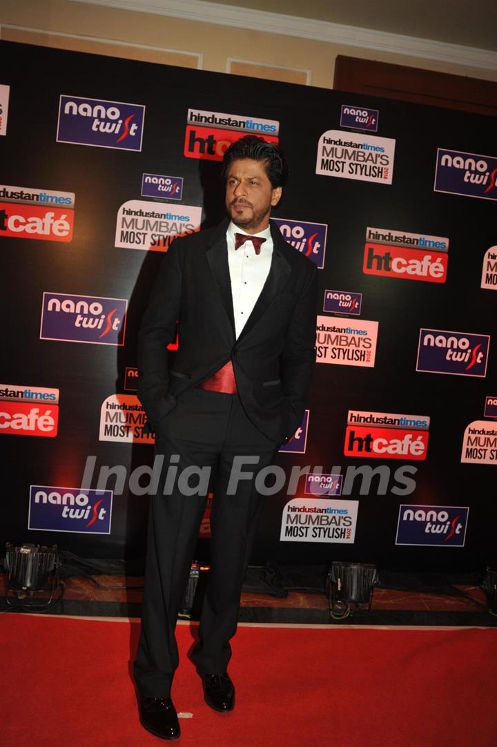 Shahrukh Khan at HT Mumbai's Most Stylish Awards