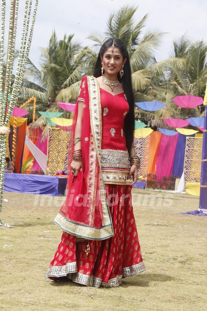 Shefali Sharma at Colors Holi Party