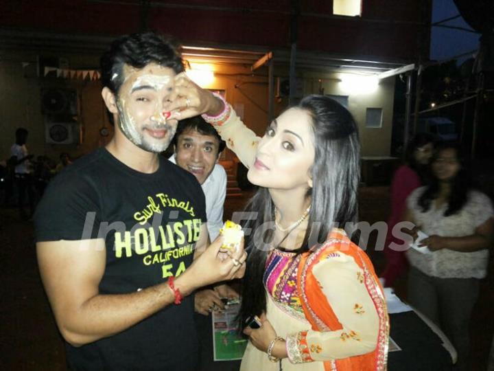 Karan Shrama's Birthday Bash on Ek Nayi Pehchaan