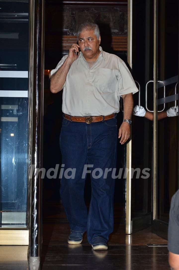 Satish Shah was seen at Sanjeev(Bobby) Chawla's Prayer Meet