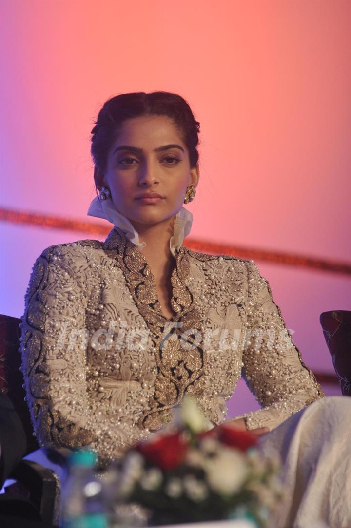 Sonam Kapoor was at the Inauguration of FICCI Frames