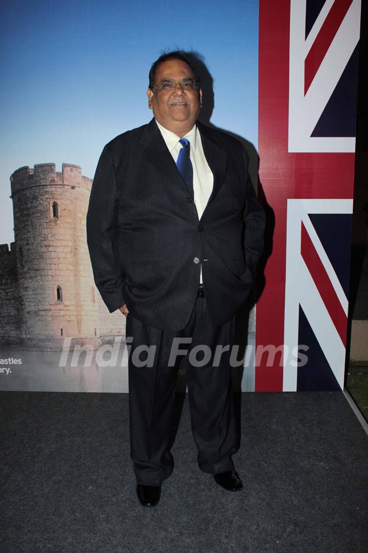 Satish Kaushik at the launch of the Bollywood themed travel app by VisitBritain