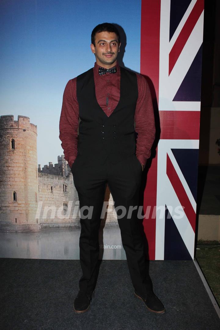 Arunoday Singh at the launch of the Bollywood themed travel app by VisitBritain