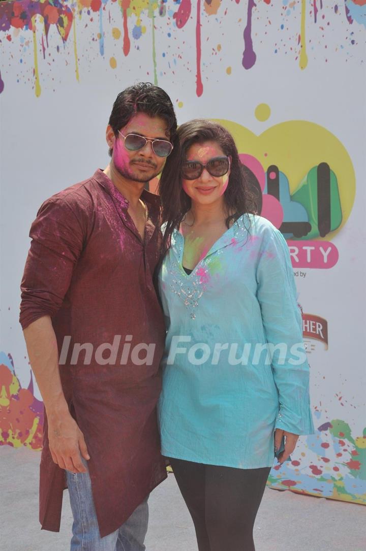 Sambhavna Seth was at the Zoom Holi Party