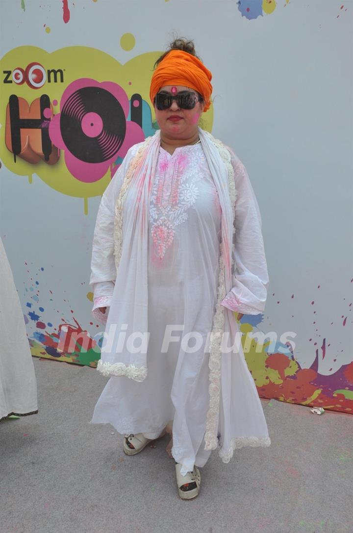 Dolly Bindra was at the Zoom Holi Party